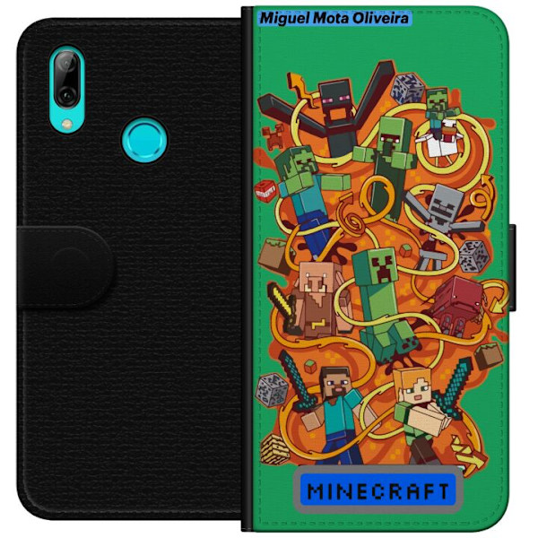 Huawei P smart 2019 Tegnebogsetui Minecraft