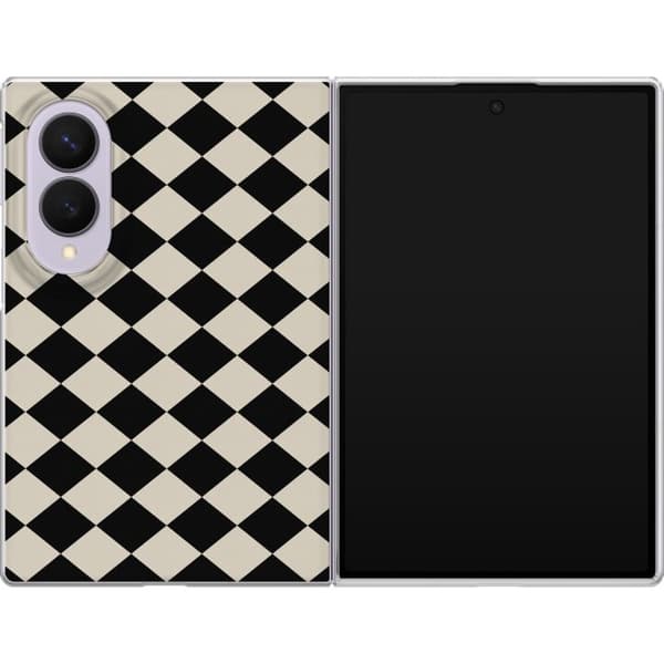 Kompatibel Mobilcover til Samsung Galaxy Z Fold8 Sorte retroromber sort