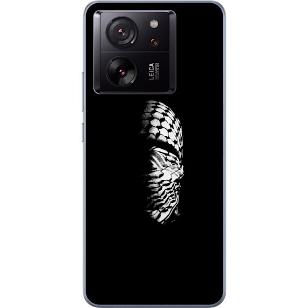 Xiaomi 13T Läpinäkyvä kuori Keffiyeh-kuviointi - klassinen