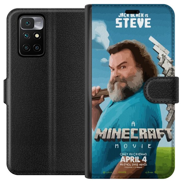 Xiaomi Redmi 10 Lommeboketui En Minecraft-film