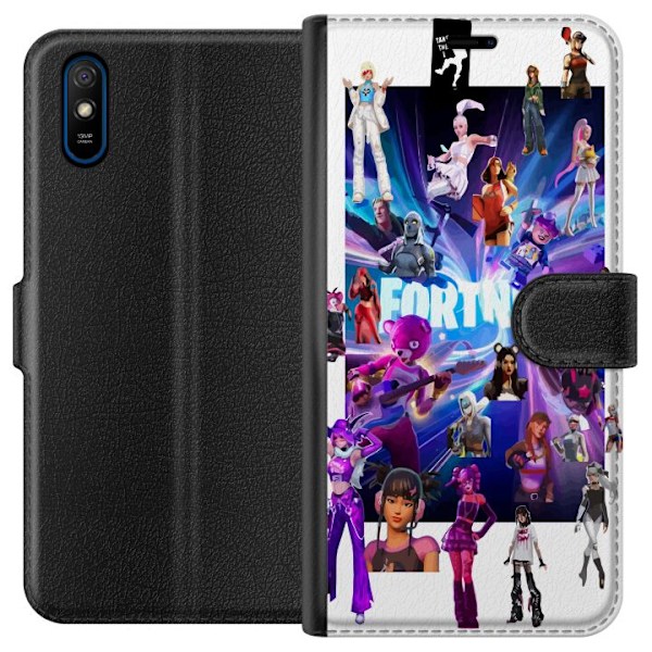 Xiaomi Redmi 9A Plånboksfodral Fortnite