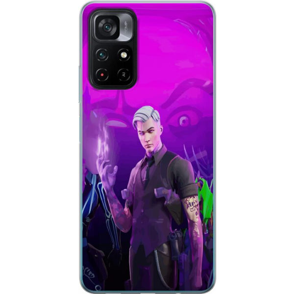 Xiaomi Poco M4 Pro 5G Gennemsigtig cover Fortnite - Midas