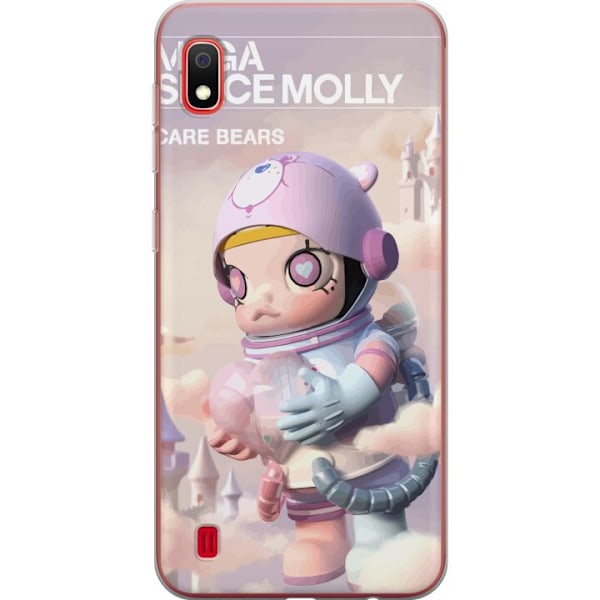 Samsung Galaxy A10 Genomskinligt Skal Mega Space Molly Care Bears Series - Share Bear Edition