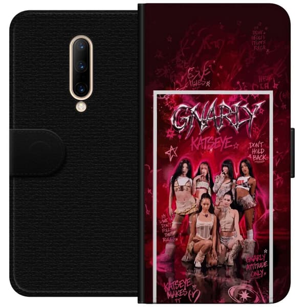 Kompatibel Tegnebogsetui til OnePlus 7 Pro KATSEYE pink