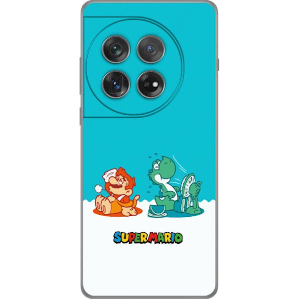 OnePlus 12 Genomskinligt Skal Super Mario