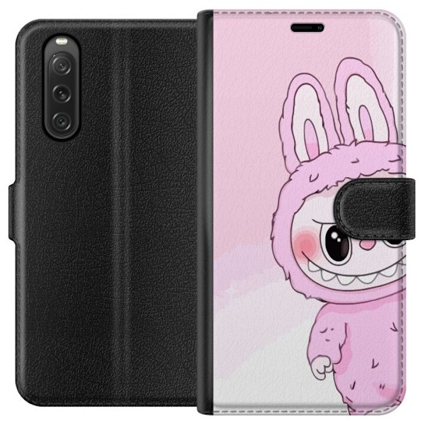 Sony Xperia 10 V Plånboksfodral Labubu Bunny Series