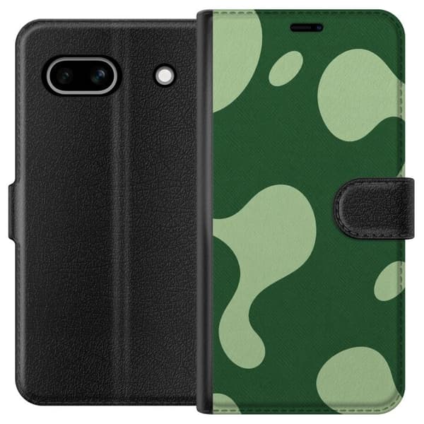Yhteensopiva Lompakkokotelo Google Pixel 7a Matcha-sula vihreä