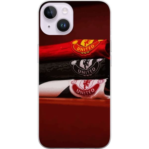 Kompatibelt Mobildeksel til Apple iPhone 14 Manchester United
