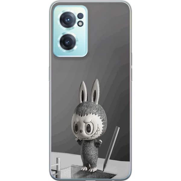 OnePlus Nord CE 2 5G Genomskinligt Skal Pop Mart MEGA LABUBU L