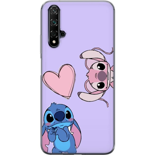 Huawei nova 5T Läpinäkyvä kuori Stitch Mode