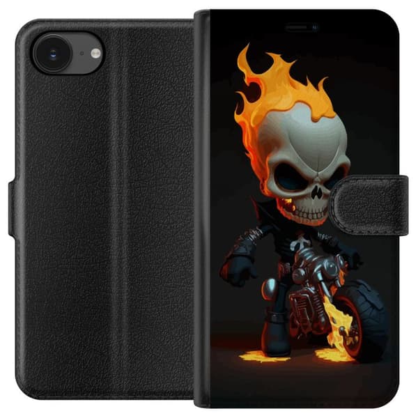 Kompatibel Tegnebogsetui til Apple iPhone 16e Kranium Motor