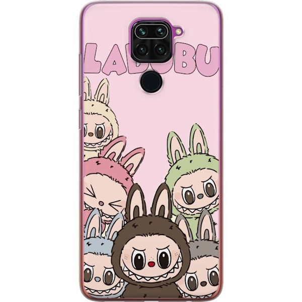 Xiaomi Redmi Note 9 Läpinäkyvä kuori Labubu Classics
