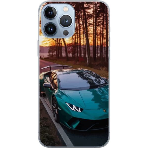 Kompatibelt Mobildeksel til Apple iPhone 13 Pro Max Sportsbil Lamborghini Racing Superbil