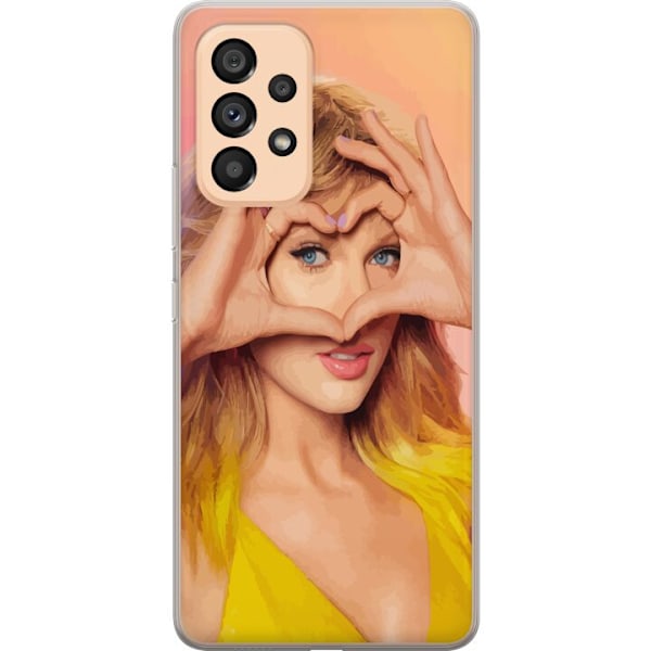 Samsung Galaxy A53 5G Läpinäkyvä kuori Taylor Swift