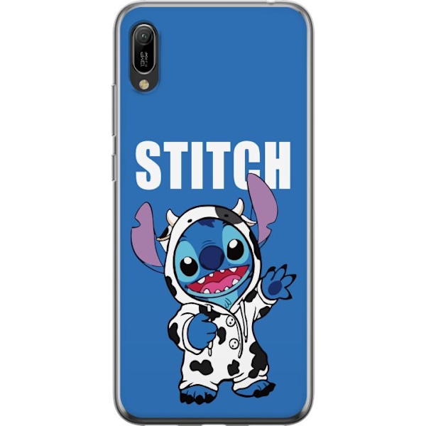 Huawei Y6 Pro (2019) Genomskinligt Skal Stitch