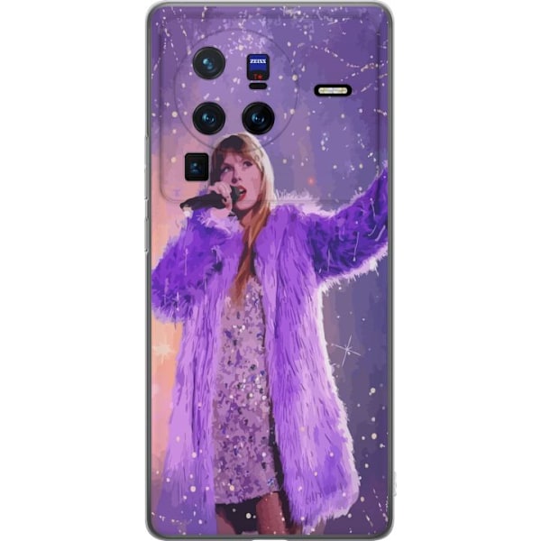 vivo X80 Pro Läpinäkyvä kuori Taylor Swift