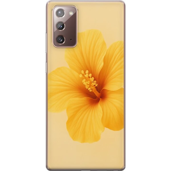 Samsung Galaxy Note20 Läpinäkyvä kuori Lemon Zing