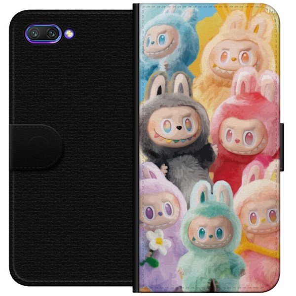 Honor 10 Lommeboketui Labubu Skissestil