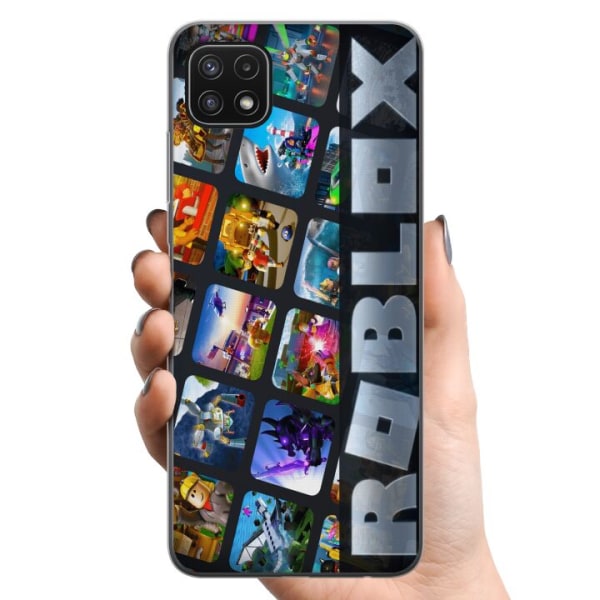 Samsung Galaxy A22 5G TPU Matkapuhelimen kuori Roblox