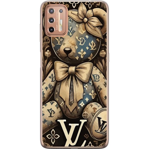Motorola Moto G9 Plus Läpinäkyvä kuori Teddy Vuitton