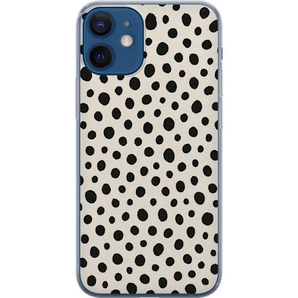 Apple iPhone 12 mini Läpinäkyvä kuori Dot Dance