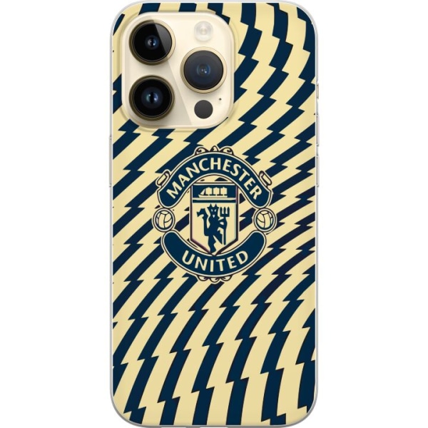Apple iPhone 15 Pro Gennemsigtig cover Manchester United F.C.