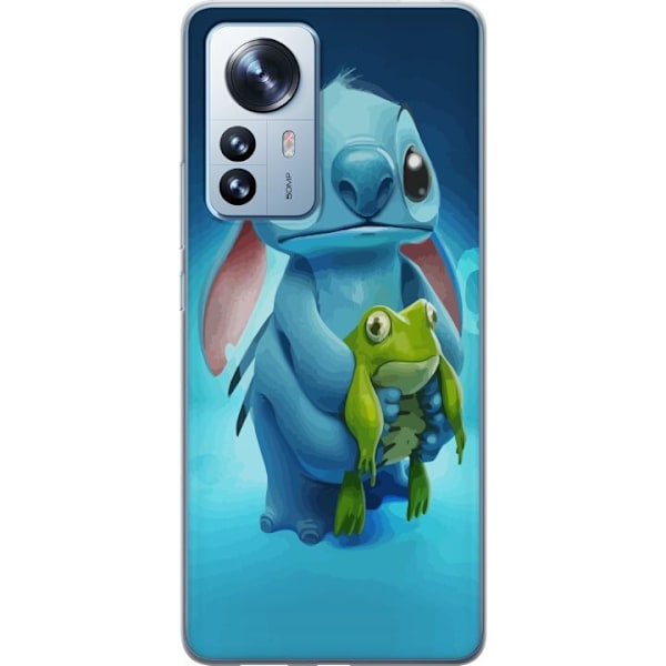 Xiaomi 12 Pro Genomskinligt Skal Stitch och grodan