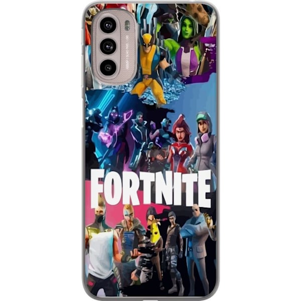 Motorola Moto G41 Gennemsigtig cover Fortnite