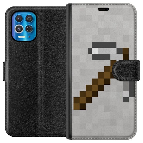 Motorola Edge S Tegnebogsetui Minecraft Værktøjer