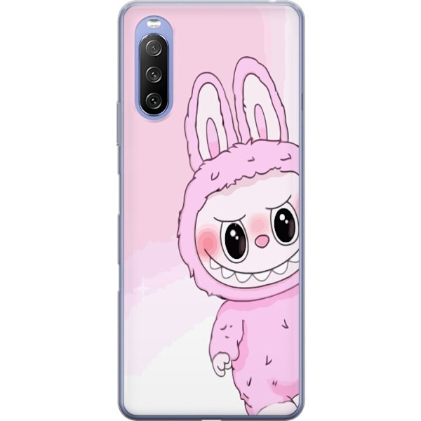 Sony Xperia 10 III Lite Genomskinligt Skal Labubu Bunny Series