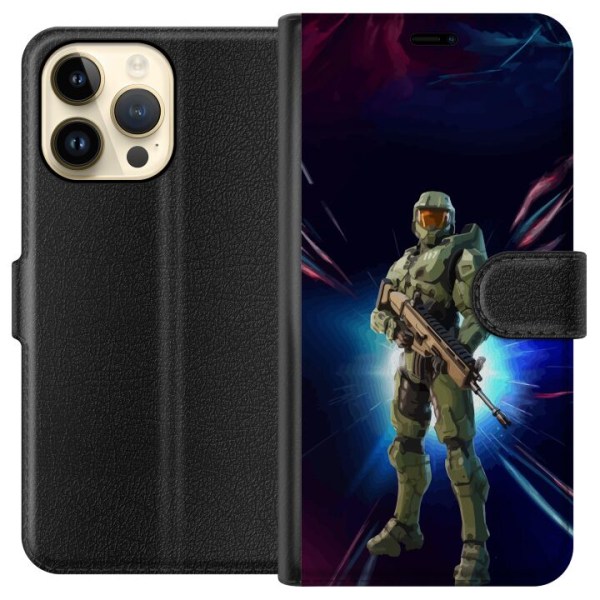 Apple iPhone 15 Pro Max Lompakkokotelo Fortnite - Master Chief