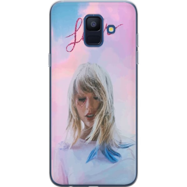 Samsung Galaxy A6 (2018) Gennemsigtig cover Taylor Swift - Lov
