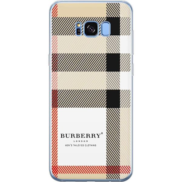 Samsung Galaxy S8+ Genomskinligt Skal Burberry