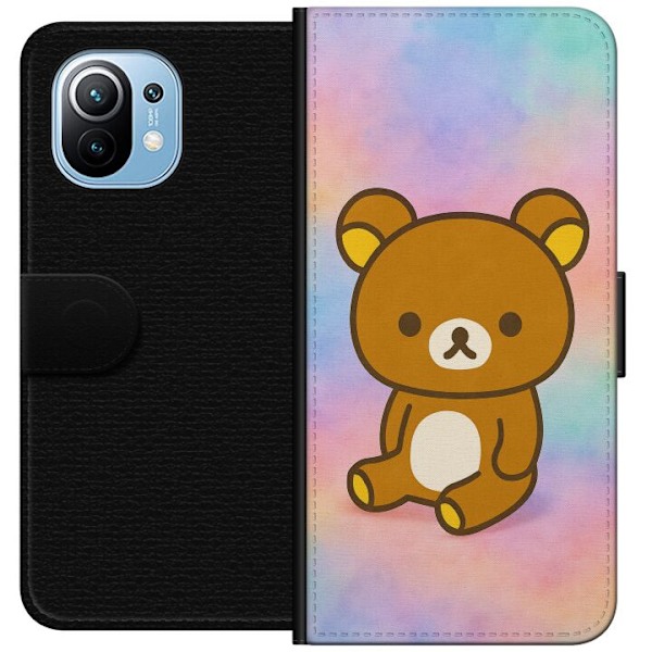 Xiaomi Mi 11 Lompakkokotelo Kawaii Sanrio Rilakkuma