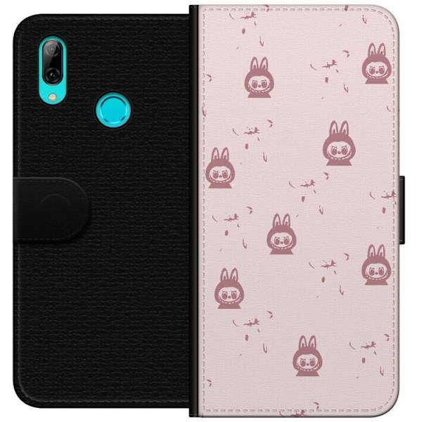 Huawei P smart 2019 Lompakkokotelo Labubu Neon Pop - Neonväri