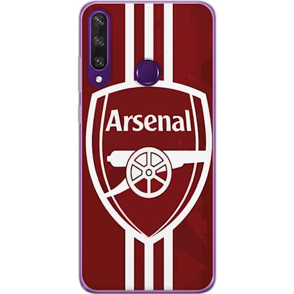 Huawei Y6p Läpinäkyvä kuori Arsenal