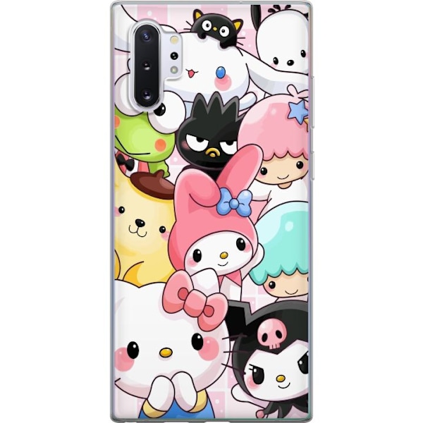 Samsung Galaxy Note10+ Läpinäkyvä kuori Kawaii Sanrio Crew