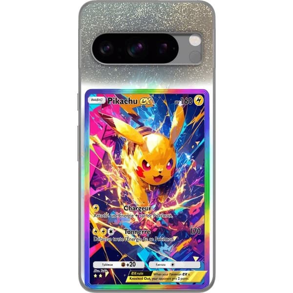 Kompatibelt Mobilskal till Google Pixel 8 Pro Pikachu gul