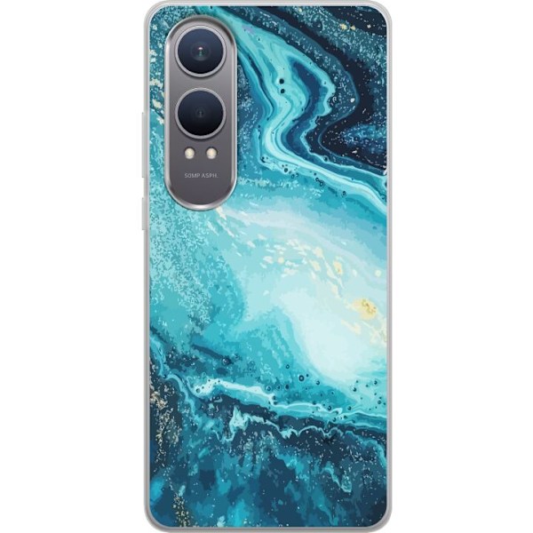 OnePlus Nord CE4 Lite Gennemsigtig cover Kunstmønster