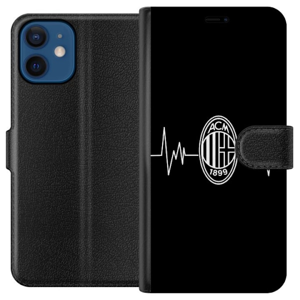 Apple iPhone 12  Lommeboketui AC Milan