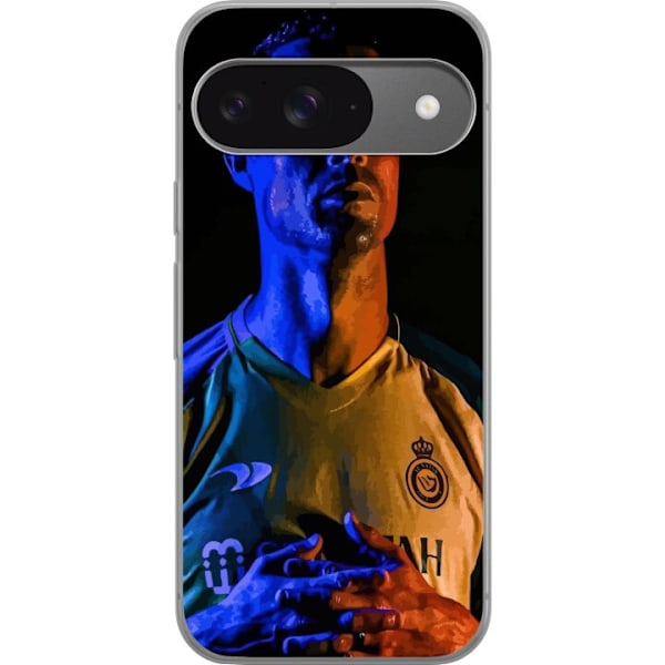 Google Pixel 9 Pro Gennemsigtig cover Cristiano Ronaldo