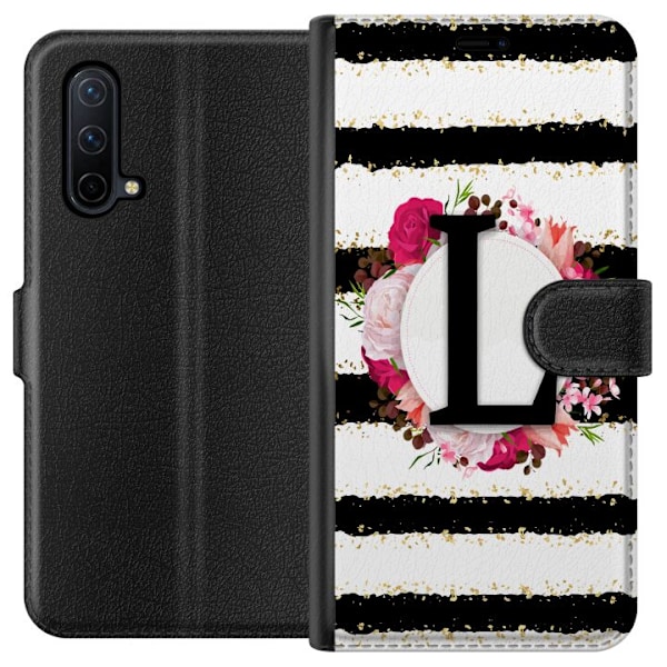 OnePlus Nord CE 5G Tegnebogsetui Bogstavet L