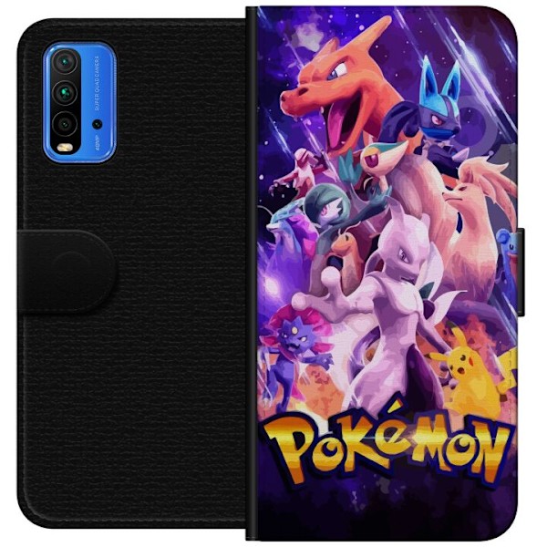 Xiaomi Redmi Note 9 4G Lompakkokotelo Pokemon