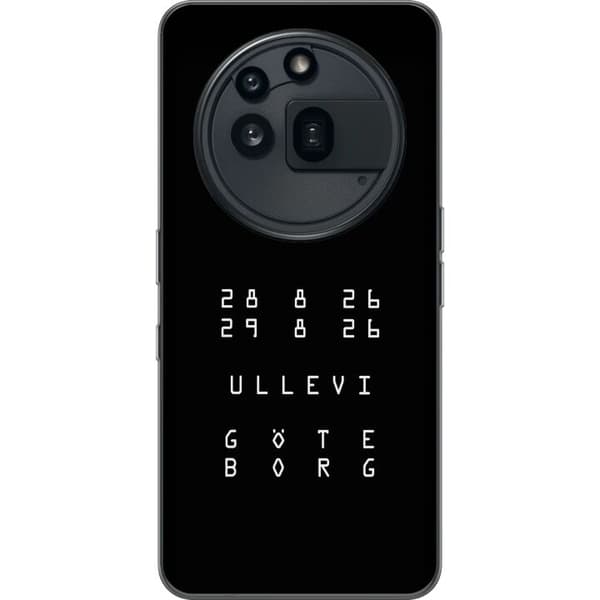 Kompatibelt Mobildeksel til Nothing Phone (3a) Pro Ullevi Göteborg 2026 hvit