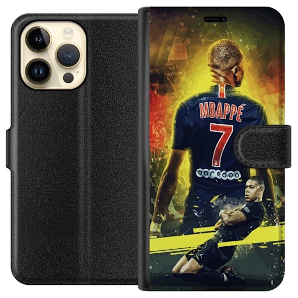 Apple iPhone 15 Pro Max Tegnebogsetui Kylian Mbappé