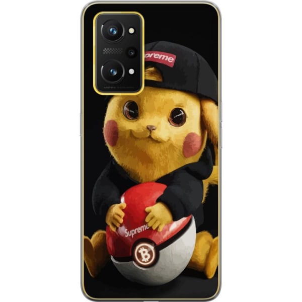 Realme GT Neo 3T Gjennomsiktig deksel Pikachu Supreme