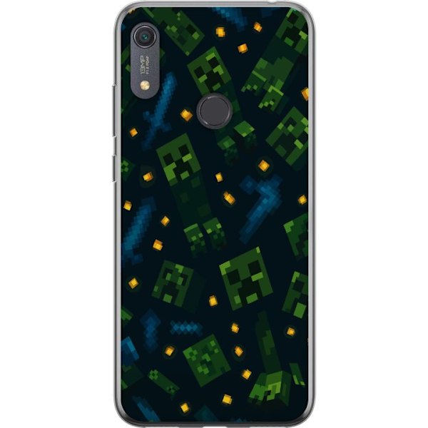 Huawei Y6s (2019) Läpinäkyvä kuori Minecraft Dungeons Mob