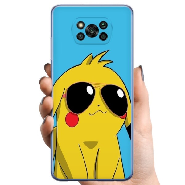 Xiaomi Poco X3 Pro TPU Matkapuhelimen kuori Pokemon