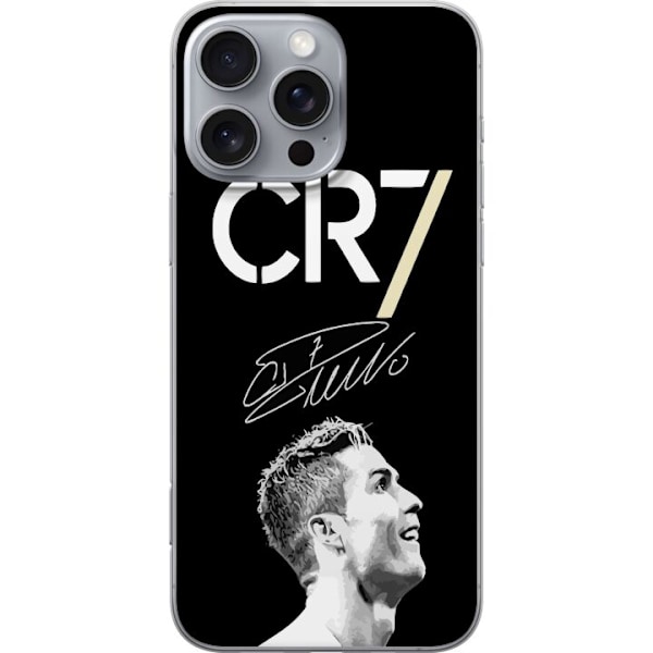 Apple iPhone 16 Pro Max Gennemsigtig cover CR7 Ronaldo