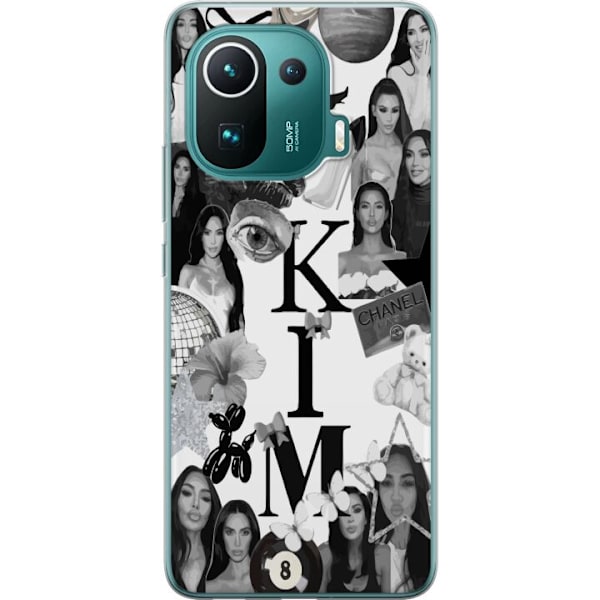 Xiaomi Mi 11 Pro Gjennomsiktig deksel Kim Kardashian – Aesth